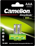 Camelion Always Ready AAA- 800mAh Ni-Mh BL-2 (NH- AAA800ARBP2, аккумулятор, 1,2B) 7965