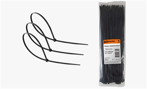 Хомут 7,6х400мм нейлон (черный) (100шт) TDM SQ0515-0225