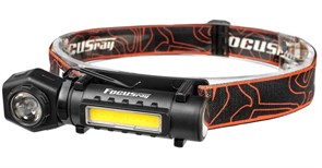 Аккумуляторный налобный фонарь FOCUSray 1317 14500 1200 мАН диод XPE+диод СОВ 890286  890286
