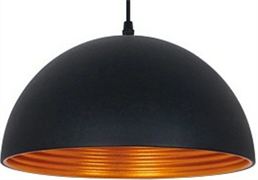  3349/1 PENDANT ODL17 311 темно-серый/золотой Подвес E27 60W 220V UGA OD_3349_1