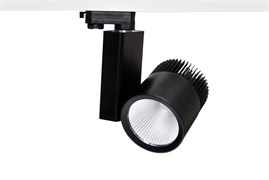 Светодиодный трековый светильник IGLIO 40Вт 4000К 38гр 4200Лм CRI=83 Черный -   TL-2000000292199