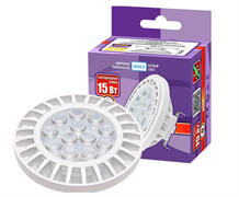 Лампа светодиодная LED 15w G53 AR111 4000К 185-265V Jazzway 5017962