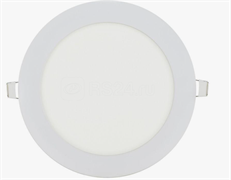 Светильник КРУГЛ. встр. (LED) 18Вт 1430лм 4000К D242x19мм бел IEK LDVO0-1607-1-18-K01