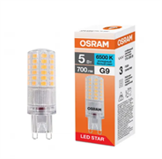 Лампа светодиодная капсула LSPIN 5W/865 170-250V CL G9 OSRAM 4099854323775