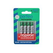 Perfeo AAA1000mAh/4BL+BOX  Аккумулятор PF AAA1000/4BL+BOX