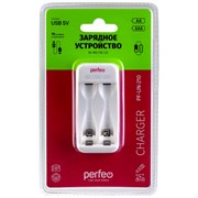 Perfeo зарядное устройство PF-VN-210 Ni-MH/CD, 220V, 2 слота, AA/AAA/9V, таймер PF-VN-210