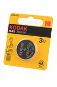 Kodak MAX Lithium CR2450 BL1(блистер 1шт) 17980