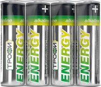 Батарейки Трофи LR6-4S ENERGY Alkaline (60/720/21600)(в упаковке 60 шт) Б0017042