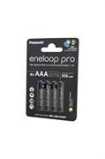 Panasonic eneloop pro BK-4HCDE/4CP 930мАч AAA BL4(блистер4шт) 19477