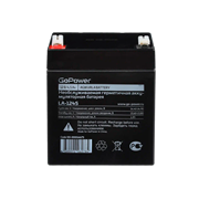 Аккумулятор свинцово-кислотный GoPower LA-1245 12V 4.5Ah клеммы T1/ F1 (1/10) 00-00016675