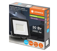 FL ECO 30W/765 230V BK 20X1 T RU   LEDV - прожектор retail 4058075791220