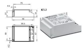 VS ELXc   226.882  TC-DEL/TEL 2х26 103x67x31 - ЭПРА 183137.88