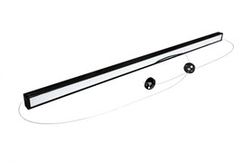 Светодиодный светильник UNI-1180х50х35мм 20Вт 4000К 1660Лм IP40 Опал Подвес 1м СириусА  UNI-1180-20W-OP-B-4K