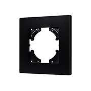 Рамка пластиковая FRM-PERIO-PL-1-BK (Arlight, -) 049689