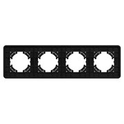 Рамка алюминиевая FRM-AKIRY-AL-4-BK (Arlight, -) 049732