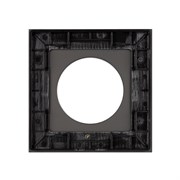 Рамка стеклянная FRM-GLARE-GC-1-BK (Arlight, -) 043833