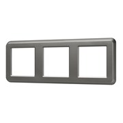 Рамка пластиковая FRM-VERSA-PL-3-GR (Arlight, -) 043785