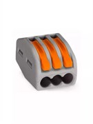 222-413   3 конт., многоразовая, 32A 400V - клеммная колодка WAGO (50) 222413