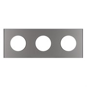 Рамка стеклянная FRM-GLARE-GC-3-GR (Arlight, -) 043840