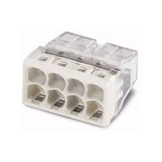 2273-248   8 конт., одноразовая, со смазк. Cu/Al, 24A 450V - клеммная колодка WAGO (100) 2273248