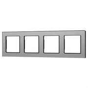 Рамка стеклянная FRM-GLARE-GS-4-GR (Arlight, -) 043804