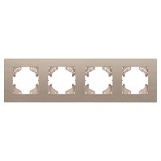 Рамка пластиковая FRM-PERIO-PL-4-GD (Arlight, -) 049761