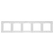 Рамка стеклянная FRM-GLARE-GS-5-WH (Arlight, -) 043805