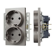 Механизм электрической розетки SCT-MEUD-PL-GR (250V, 16A) (Arlight, -) 043766