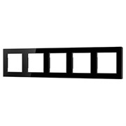 Рамка стеклянная FRM-GLARE-GS-5-BK (Arlight, -) 043806