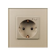 Розетка электрическая с Zigbee управлением SCT-OMALI-EUZB1-PL-GD (240V, 16A, Zigbee) (Arlight, -) 050218