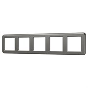 Рамка пластиковая FRM-VERSA-PL-5-GR (Arlight, -) 045192