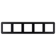 Рамка пластиковая FRM-VERSA-PL-5-BK (Arlight, -) 045191