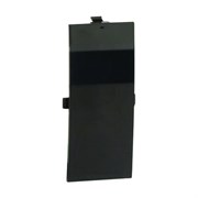 Накладка на стык фронтальная 60мм черная 09504A