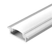 Профиль с экраном ALU-WIDE-F-H8-2000 ANOD+FROST (Arlight, Алюминий) 014860-1