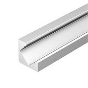 Профиль с экраном ALU-D45-2000 ANOD+FROST (Arlight, Алюминий) 018252-1