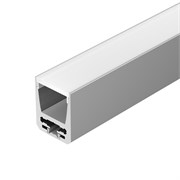 Профиль с экраном ALU-SWISS-20-2000 ANOD+FROST (Arlight, Алюминий) 024197-1