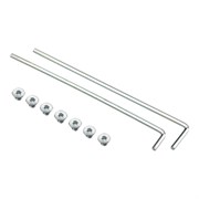 Комплект винтов с плоской головкой SL-ARC-SILVER (Arlight, Металл) 027857-1