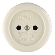 Розетка  накладная  16012 16012m