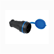 F49 Штепсель с заземлением FAR каучук 16А IP44 F49