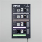 Стенд Системы Управления SMART 1100x600mm (DB 3мм, пленка, лого) (Arlight, -) 000921