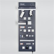 Стенд Системы Управления TRIAC 1760x600mm (DB 3мм, пленка, лого) (Arlight, -) 000939(1)