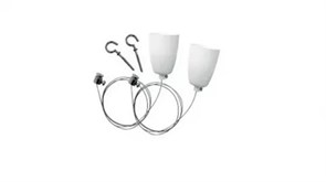 Светильник UNI-Z-2000*R white Комплект подвесов к  ам (Халла) L0013142