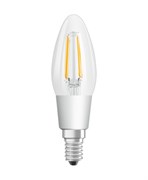 Лампа PARATHOM PRO DIM CL B  FIL 40  4,5W/827 230V CL     E14   470lm   - свеча прозр FILLED OSRAM 4058075816992