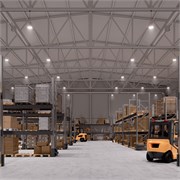 Светильник SP-ARIVA-DIM-R300-150W White5000 (BK, 90 deg, 230V, 0-10V) (Arlight, IP65 Металл, 5 лет) 048614