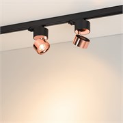 Светильник SP-PLURIO-TRACK-4TR-R77-9W Warm3000 (BK-COP, 36 deg, 230V) (Arlight, IP20 Металл, 3 года) 038123