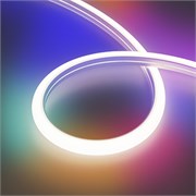 Лента герметичная DMX MOONLIGHT-TOP-B84-16x15mm 24V RGB-PX7 360deg (18 W/m, IP67, 5m, wire x2) (Arlight, Вывод прямой, 3 года) 045437