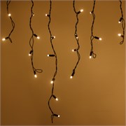 Светодиодная гирлянда ARD-EDGE-PRO-4000x600-BLACK-128LED-FLASH WARM (230V, 8W) (Ardecoled, IP65) 026026-2