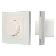 Панель SMART-P89-DIM-IN White (230V, 1.2A, TRIAC, Rotary, 2.4G) (Arlight, Пластик) 028423-1