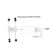 ИК-сплиттер SR-Door-Switch White (Arlight, -) 020956-1