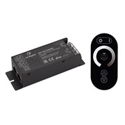 Диммер ARL-3022-OVAL-DIM Black (12-24V, 1x25A, ПДУ, RF) (Arlight, IP20 Металл, 2 года) 027150-1